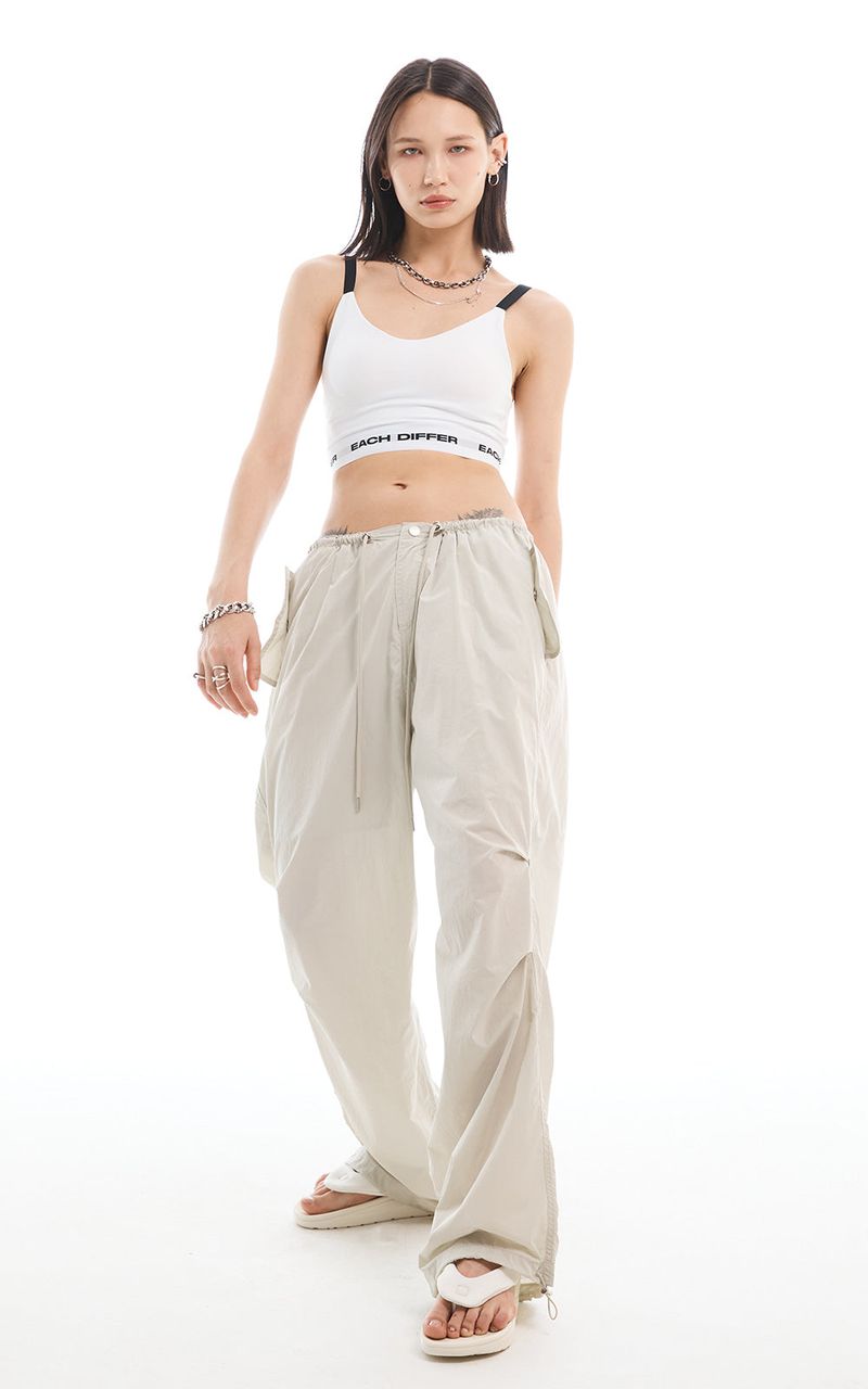 EACH DIFFER(イーチディファー)の「HIDDEN BUTTON PANTS_ BEIGE(Pants)」