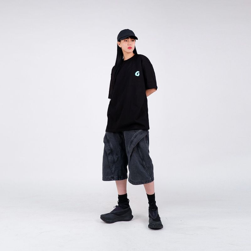 GOOFOFF MAIN LOGO TEE - ( Black - Mint )