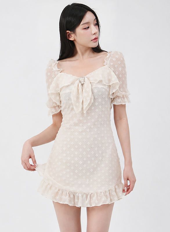 cattline(カトリーヌ)の「bloom shirring onepiece(Dresses)」