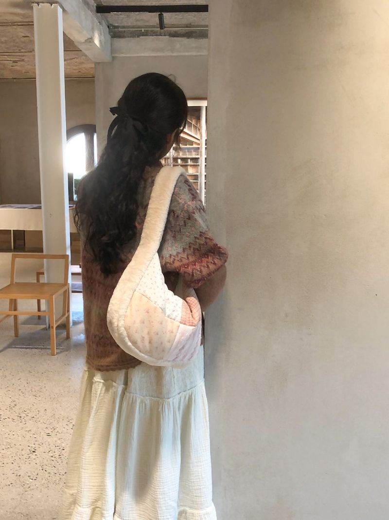 Patchwork quilted hobo bag_Rosie