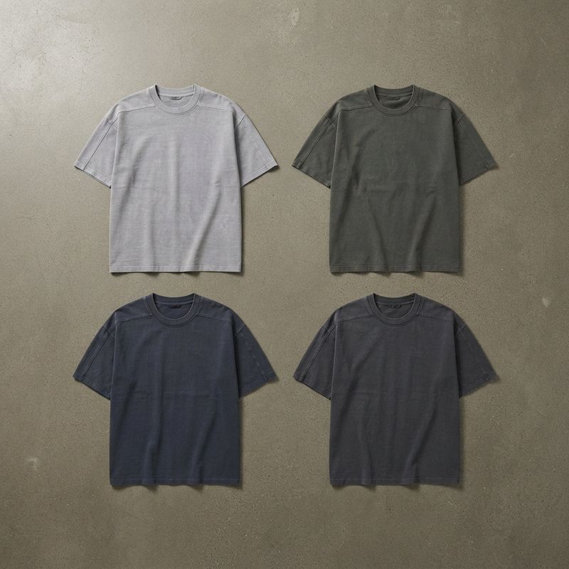 Cloud Grey Relaxed Tee