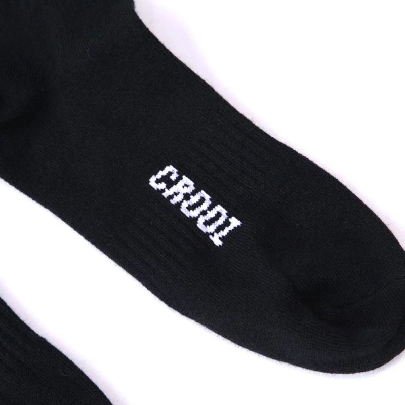 CIRCLE OG LOGO | CROOZ SOCKS BLACK