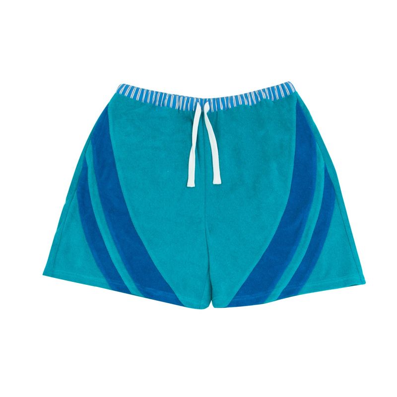 エキゾチックテリーオープンカラーショートパンツ (UNISEX)_SYS0PT03GN