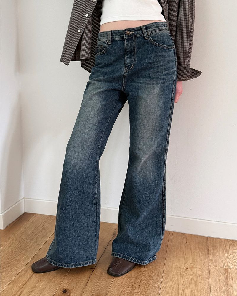 [ORIGINAL] Spo Semi Bootcut Denim Pants