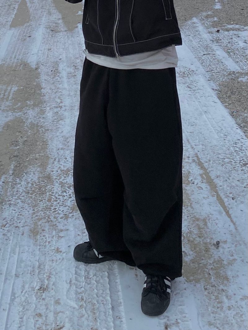 Pintuck Balloon Sweatpants 3C