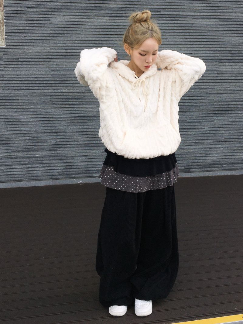RITCORE(リットコア)の「Noel Dot Frill Layered OPS (2c)(Tops)」