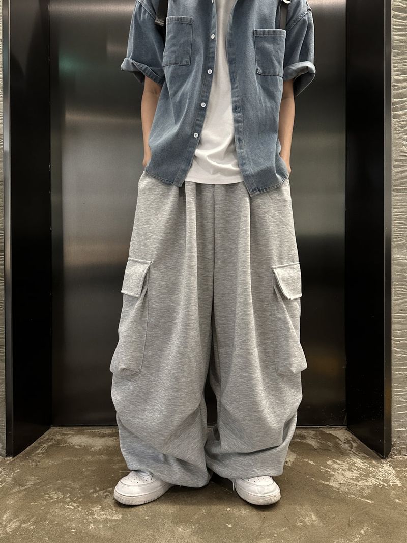 Marine Big Cargo Balloon Sweatpants
