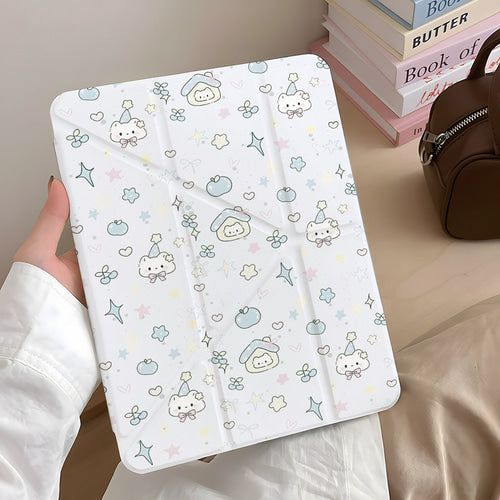 Maison De Theca（メゾン デ テカ）の「Sleeping Cat & Star House Y-Fold iPad Case（Smartphone Accessories）」