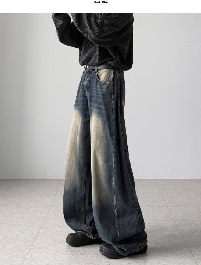 Flux Pintuck Wide Denim