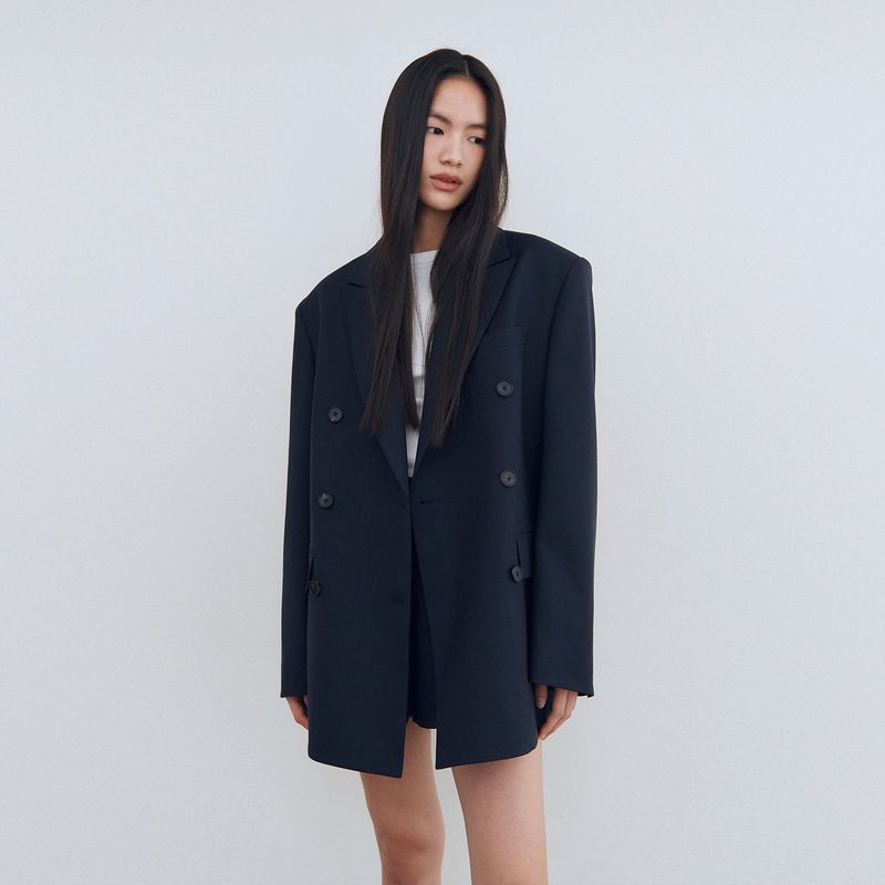SSOKIN(ソキン)の「Classic Tailored Double Breasted Jacket_Navy(Jackets/Outerwear)」