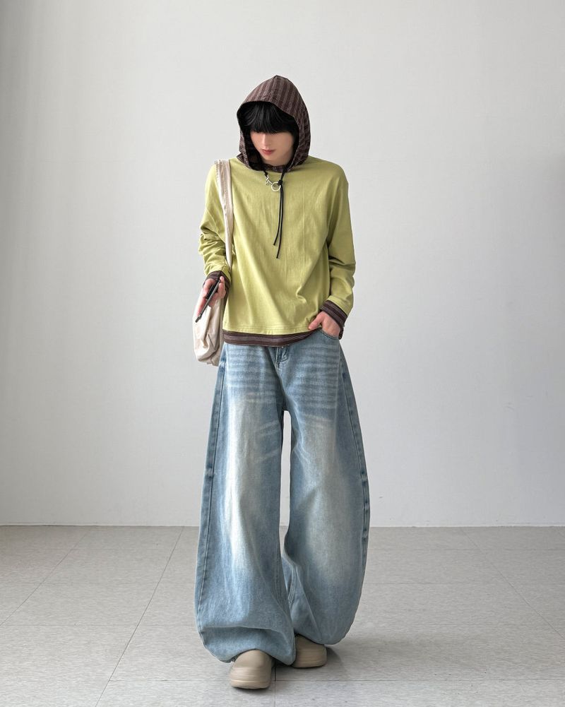 Fire Hook Balloon Denim