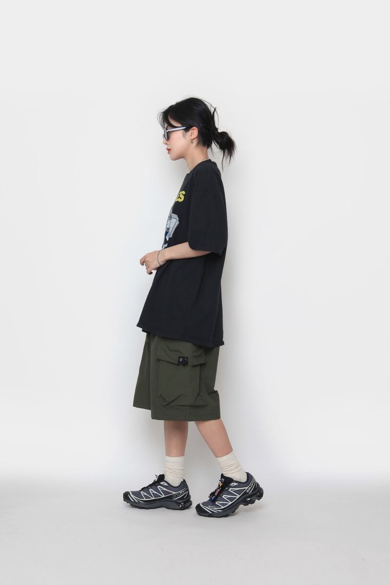 lil cargo half pants