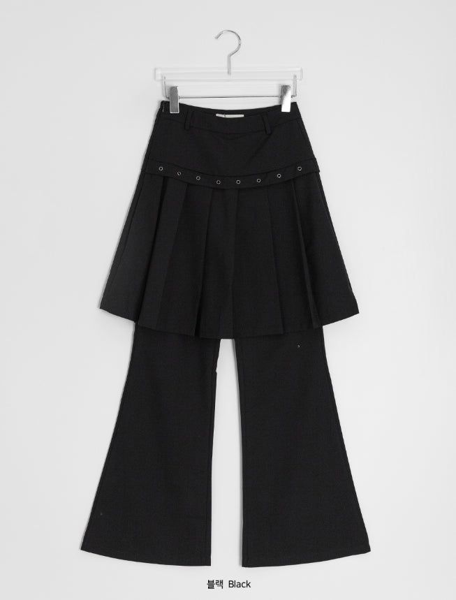 Hika Layered Skirt Pants