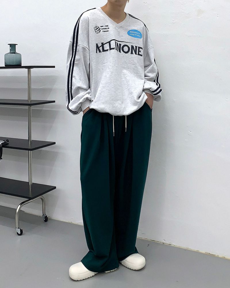 GT Four-Tuck String Wide Pants (5 colors)