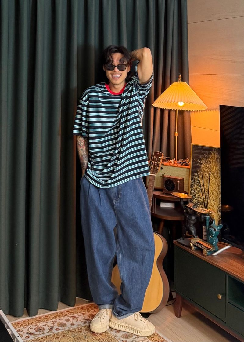virstyle(ビルスタイル)の「Yacht Dangara Short-Sleeve T 4COLOR(Tops)」