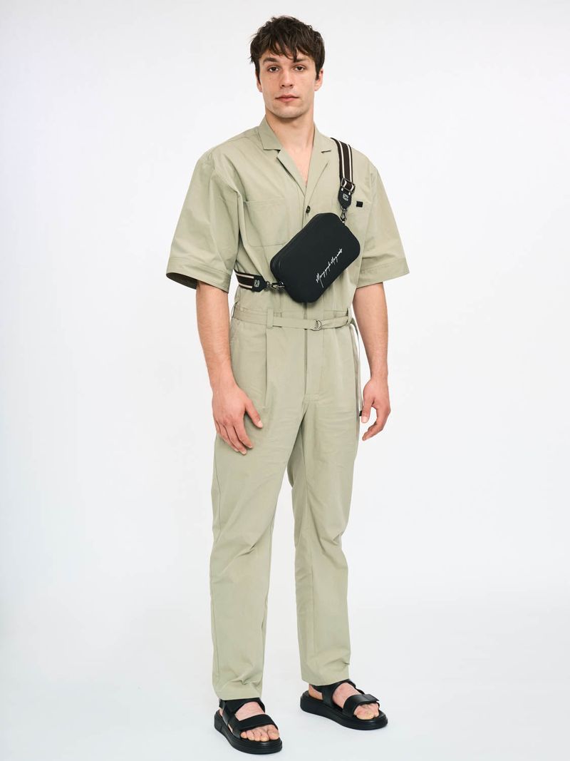 Corn Leather Graphic Camera Bag