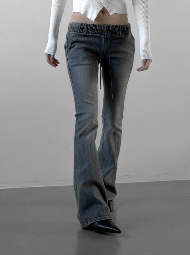Edge Low Banding Bootcut Denim