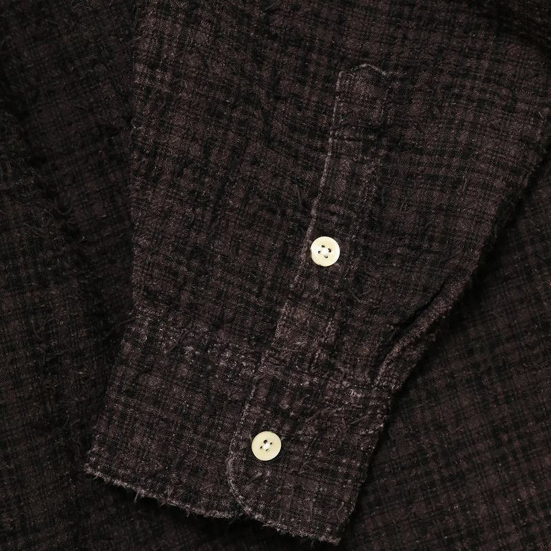 FADED TEXTURE CHECK SHIRT