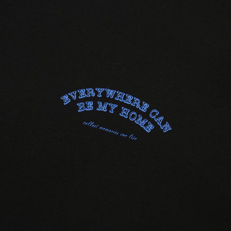 BOHEMIAN GRAPHIC LONG SLEEVE [BLACK]