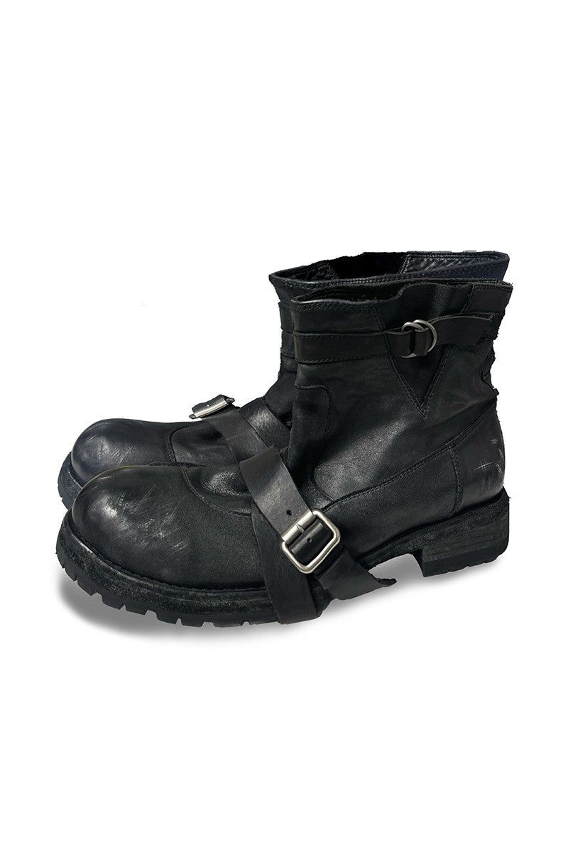 JCAESAR（ジュリウス・シーザー）の「Frosted Lace-Up Engineer Boots（Shoes）」