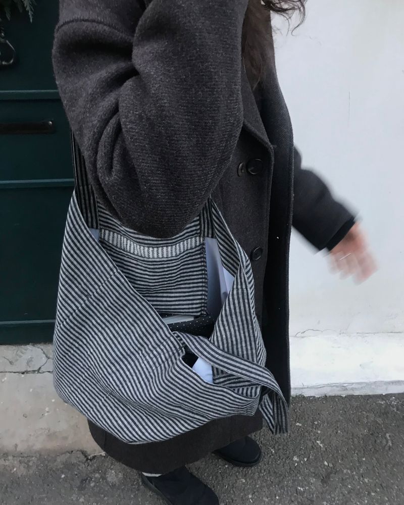 WideBand Bag (Big) - Grayish Piglet