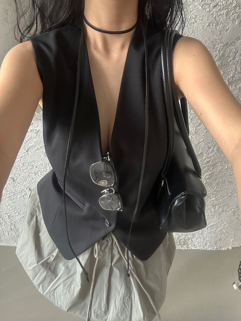 Choker & Belt Leather Strap