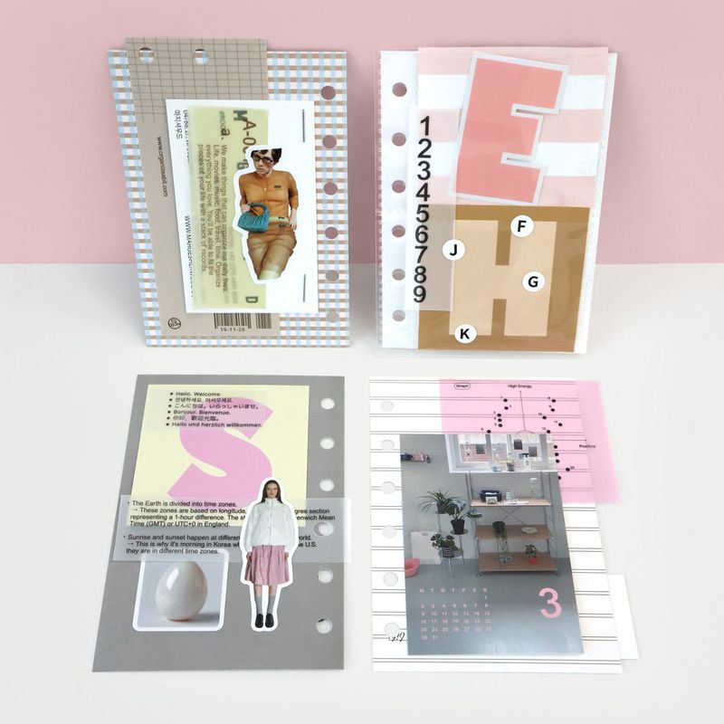 oab big alphabet pack / removable sticker set