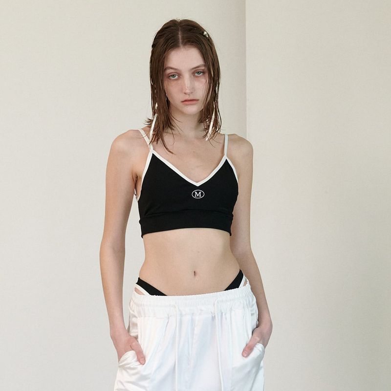  SYMBOL LOGO BIKINI, BLACK