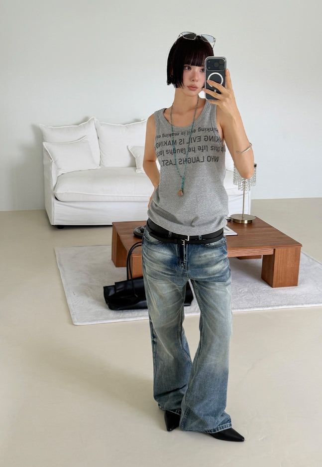 UNBOUND SLIM SLEEVELESS