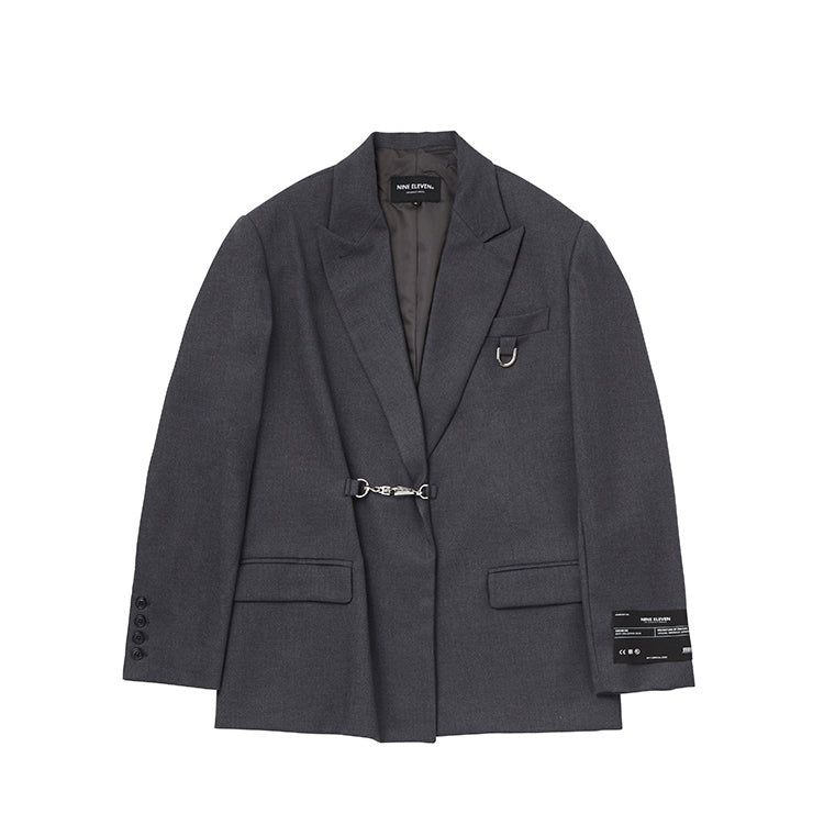 Buckle suit jacket