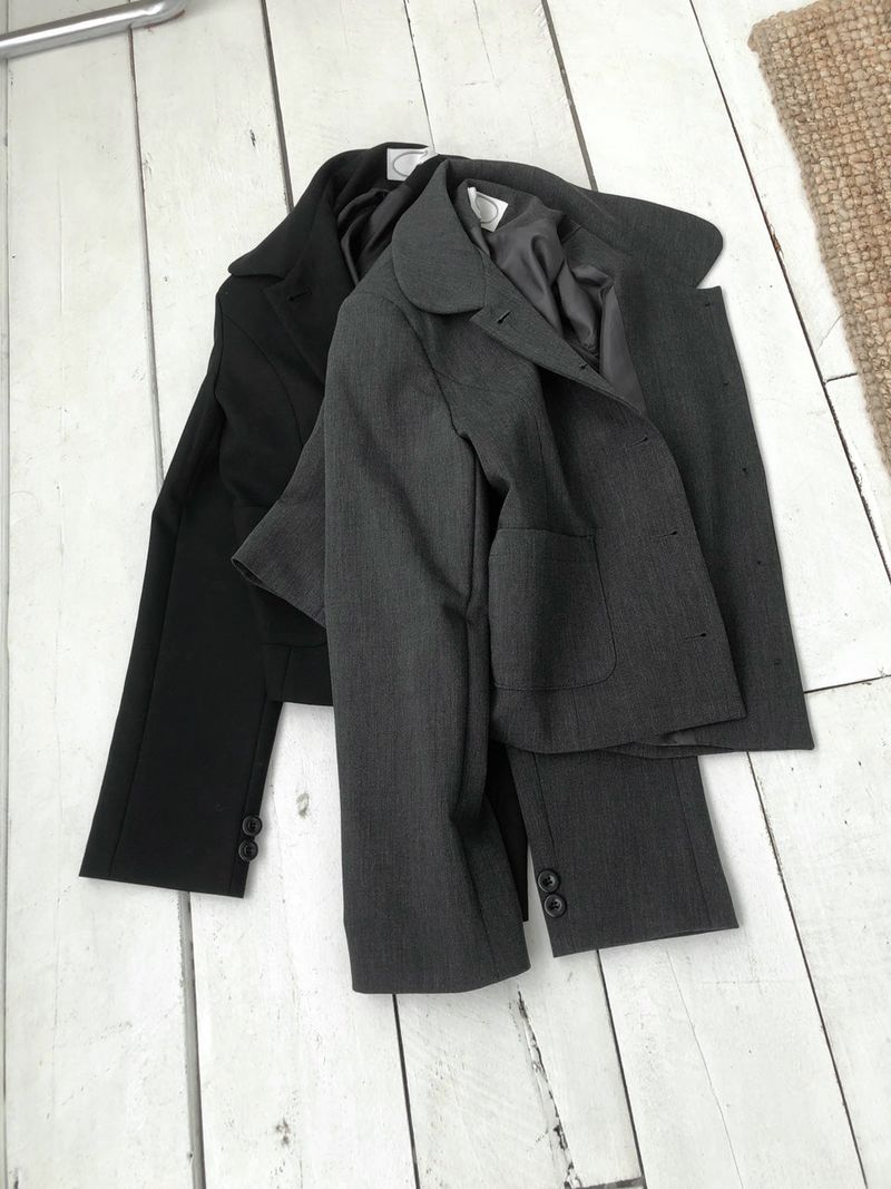 Round Collar Jacket