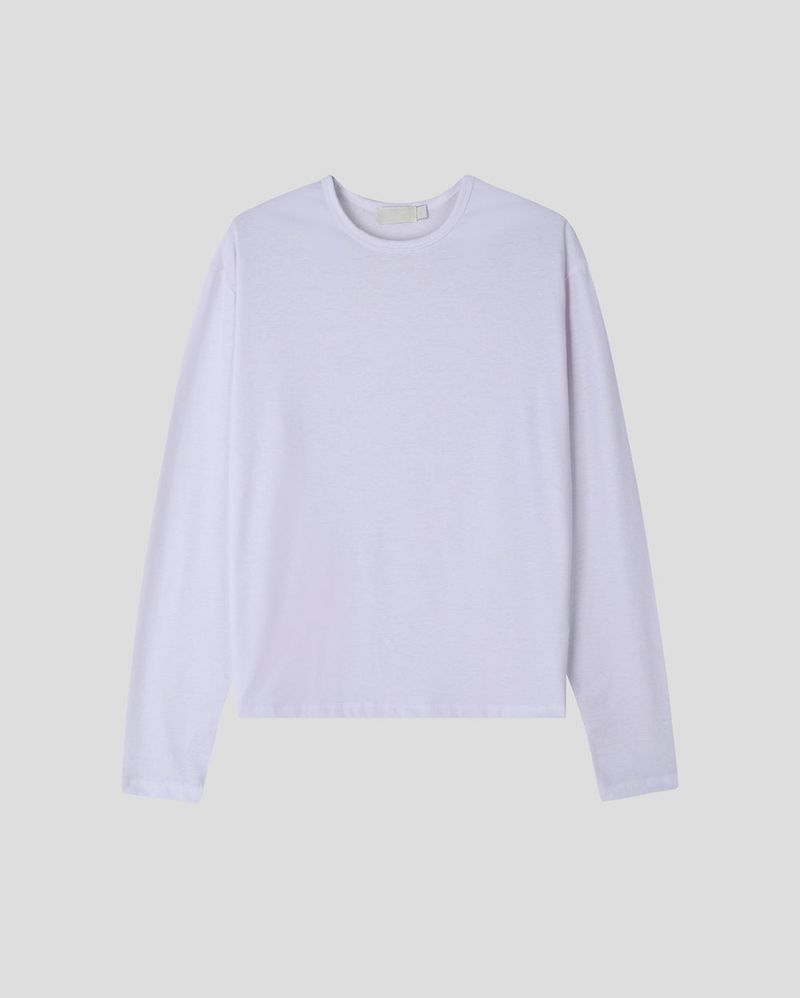 Silky Basic Layered Long Sleeve T-Shirt