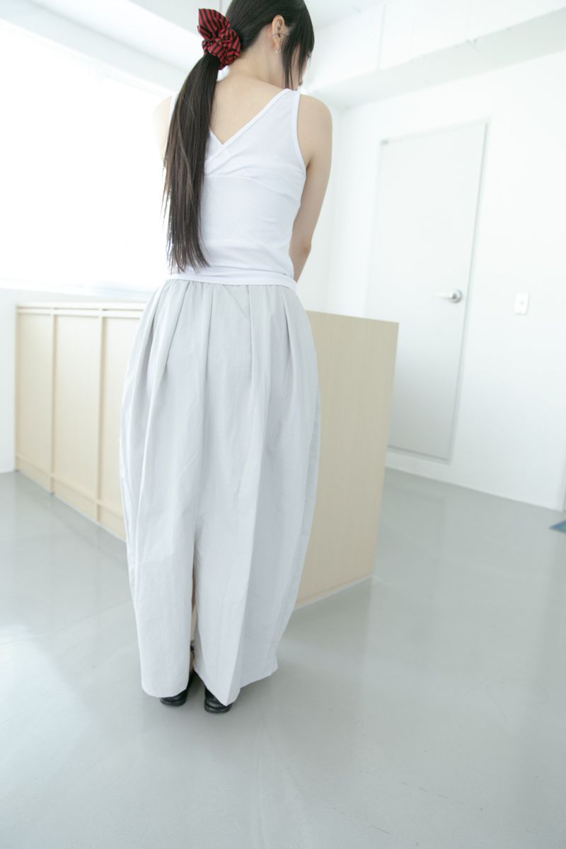 nylon balloon skirt(2colors)