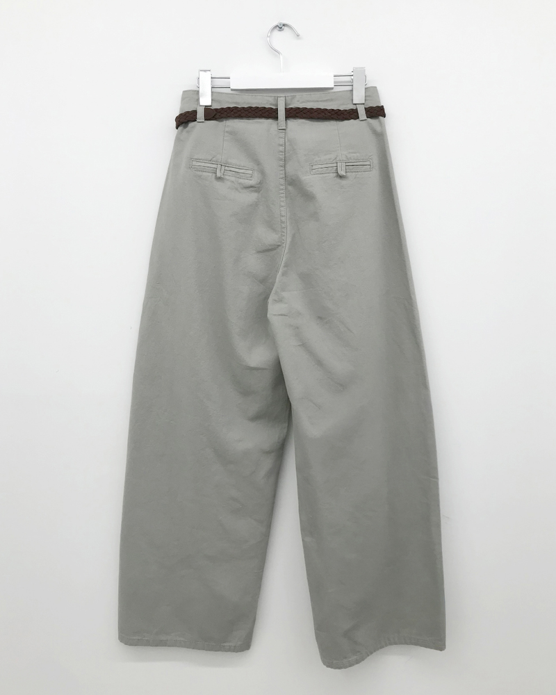 [SET]ミュート カーブドパンツ ＋ ベルト