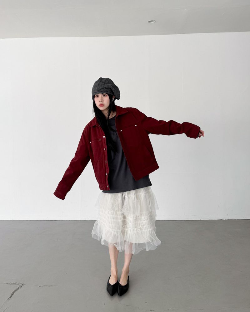 Rivet dyed jacket (Unisex)