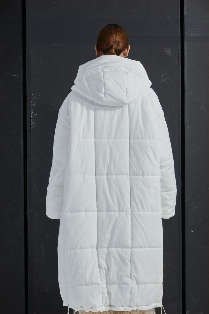 GL LONG PADDING -WHITE
