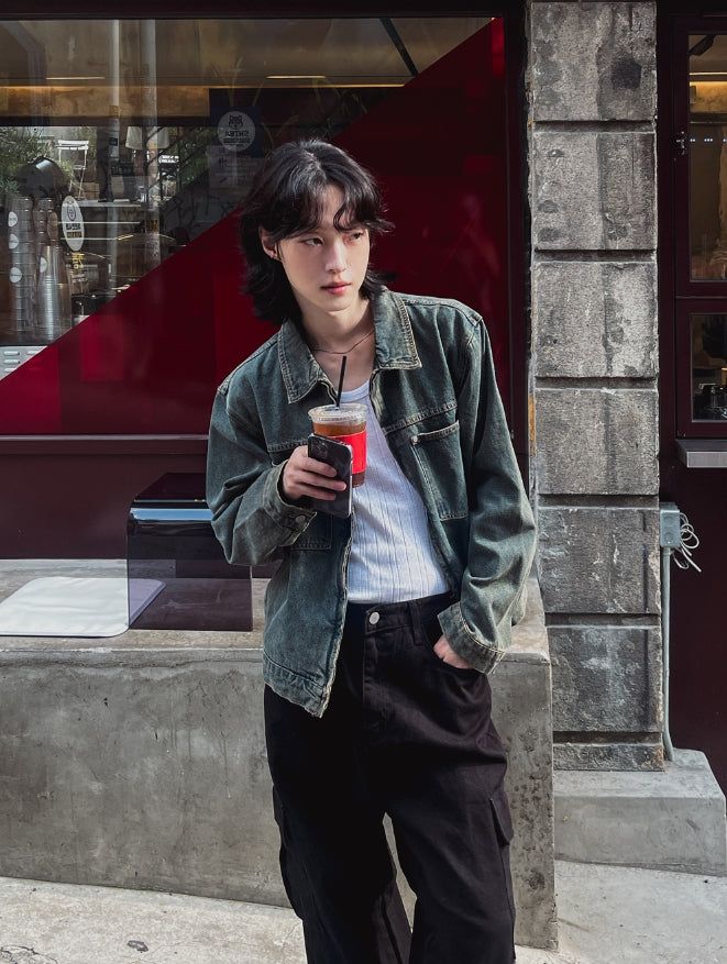Rogers Rivet Denim Jacket