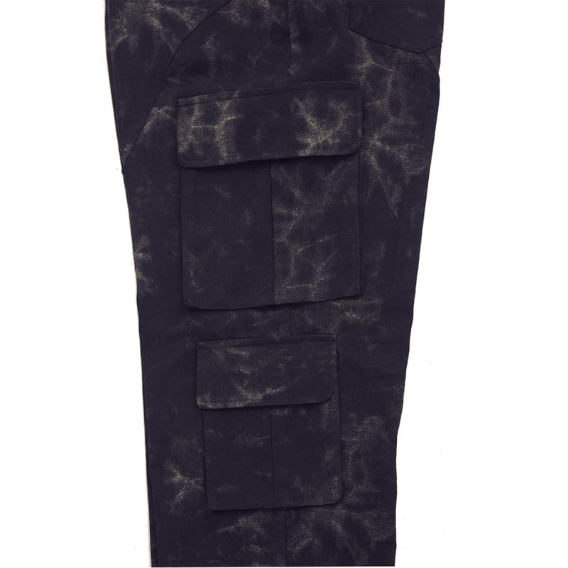 unbalance tiedye cargo pants_bk