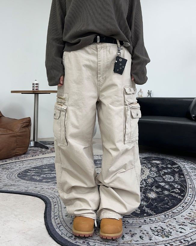SATIIIZ（サティーズ）の「Hetin Utility Pocket Cargo Pants（Pants）」