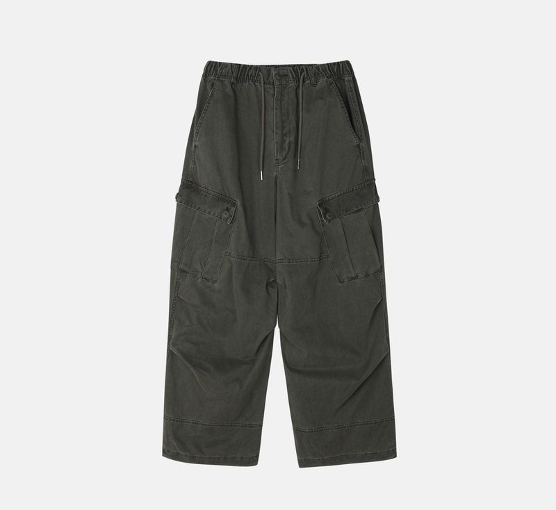 No.1305 washed cago wide PT (3color)