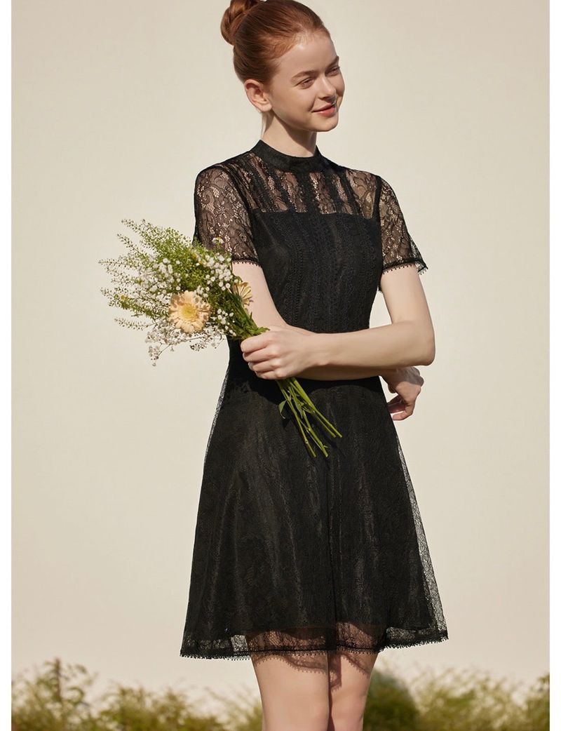 Irene Dress Black