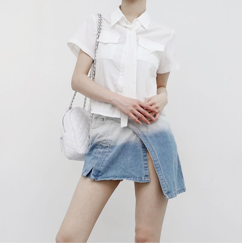 NONCODE（ノンコード）の「a mobid strap shirt（Tops）」