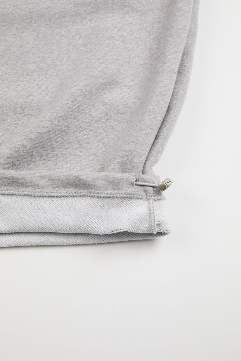 Terry wide belted sweatpants