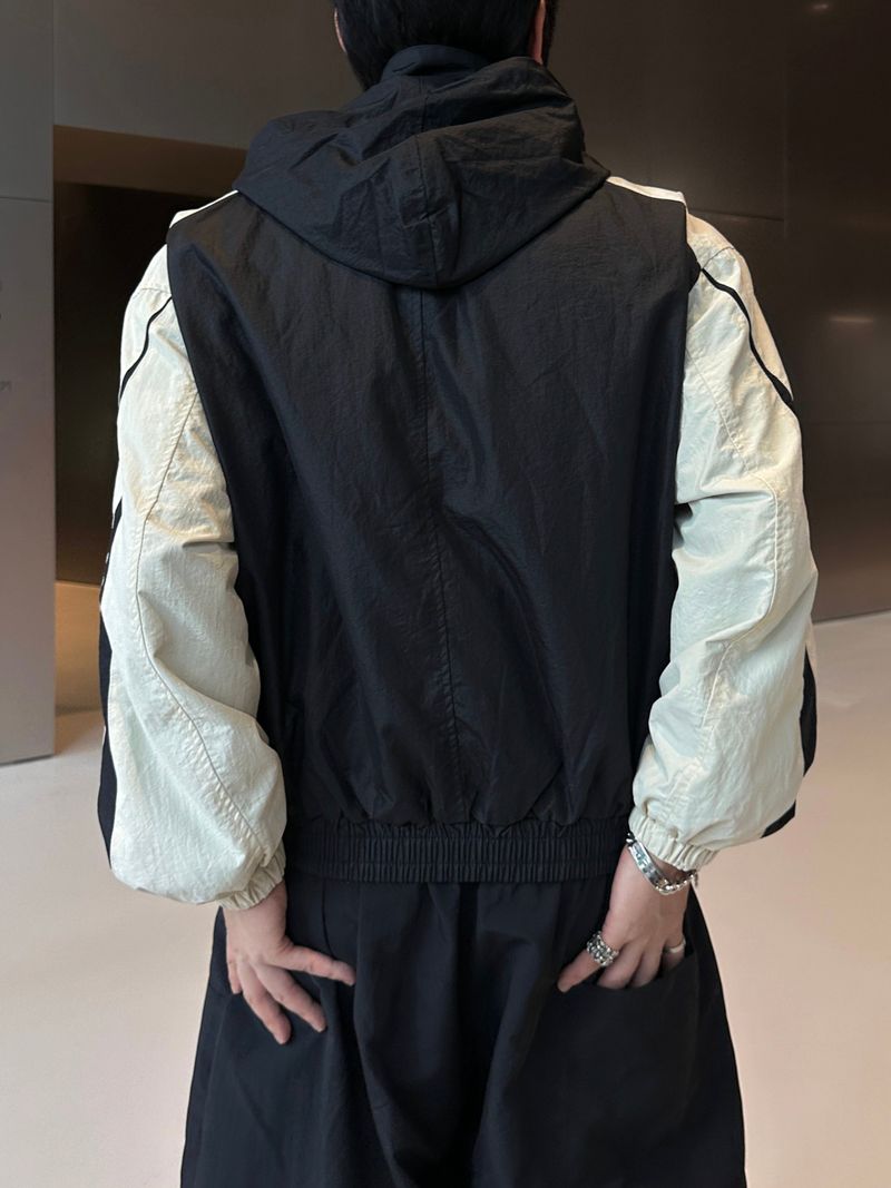 Cynical Curve Nylon Windbreaker 2C