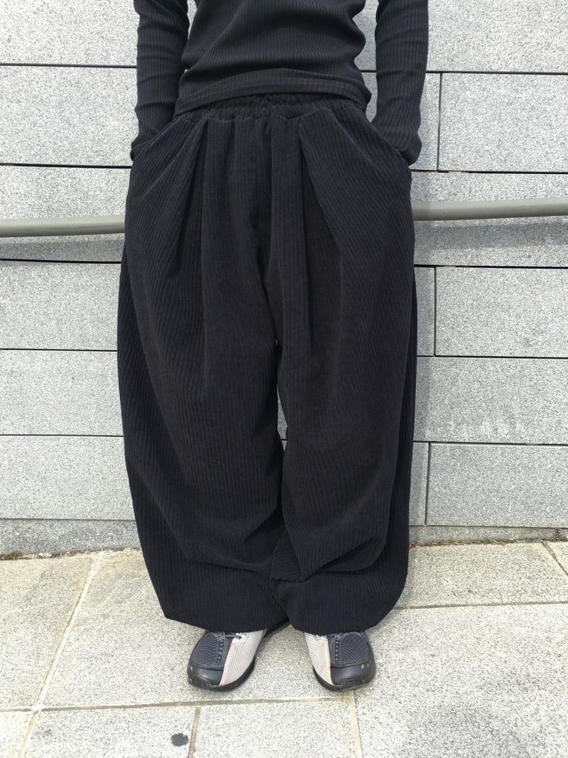Hey Balloon Corduroy Pants 6C
