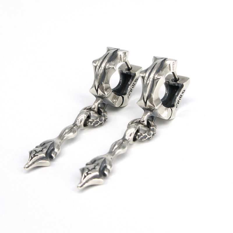 STERLINGWORTH(スターリングウォース)の「Sagitta-D1 silver hoop earring(Accessories)」