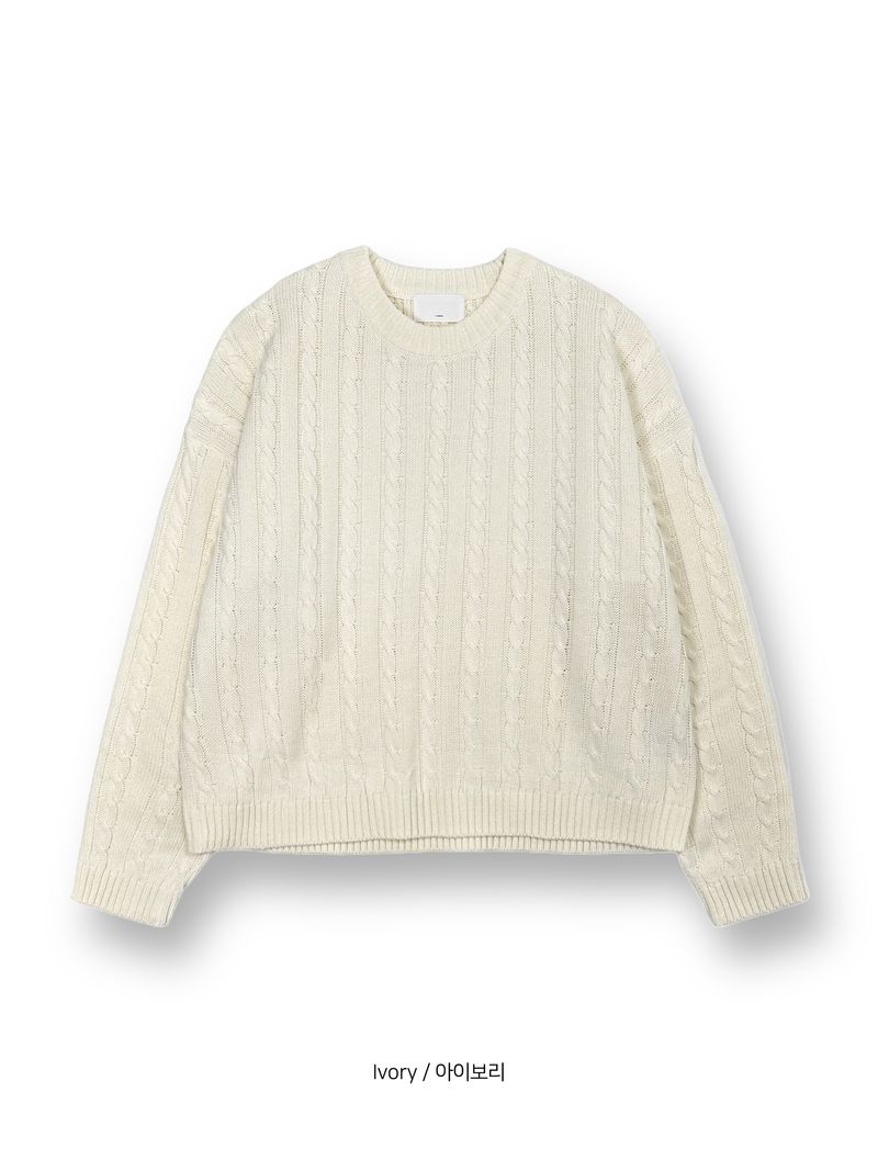 GL Twisted Round Knitwear (5 colors)