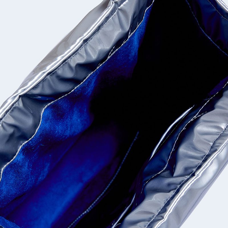 DAMP MANGO SQUARE SHOULDER BAG_SILVER