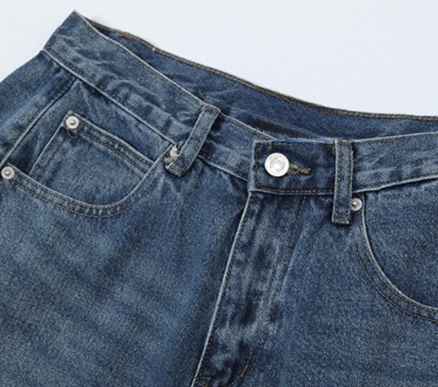 Riko Wide Burmuda Denim Pants
