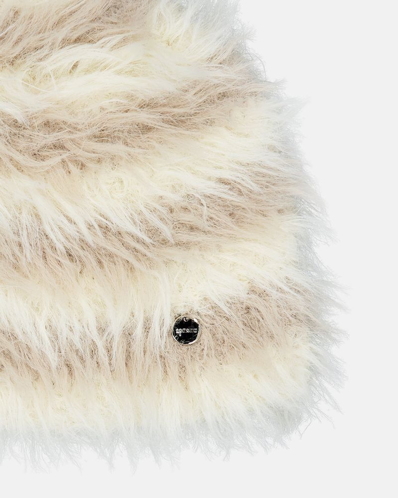 Teddy Bear Beanie - Beige